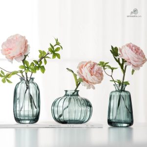 Vase soliflore design minimaliste pour fleurs