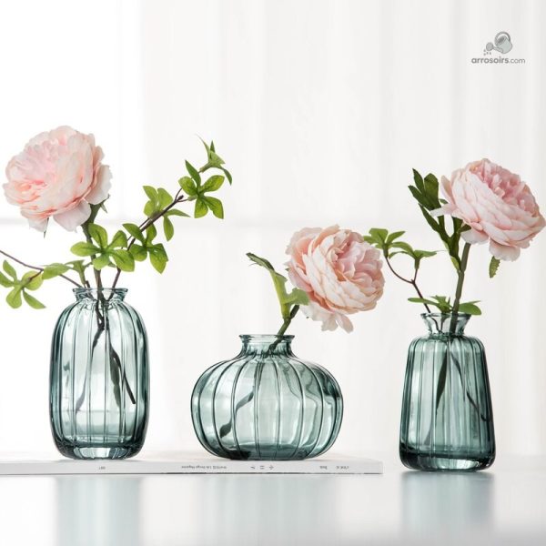 Vase soliflore design minimaliste pour fleurs